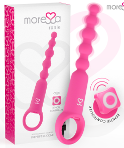 MORESSA RONIE ANALNI VIBRATOR NA DALJINSKO UPRAVLJANJE - ROZA