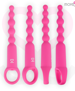 Alternative view of MORESSA RONIE ANALNI VIBRATOR NA DALJINSKO UPRAVLJANJE - ROZA