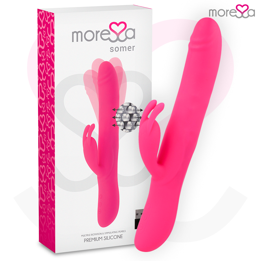 MORESSA SOMER PREMIUM VIBRATOR Z VEČ ROTACIJSKIMI FUNKCIJAMI