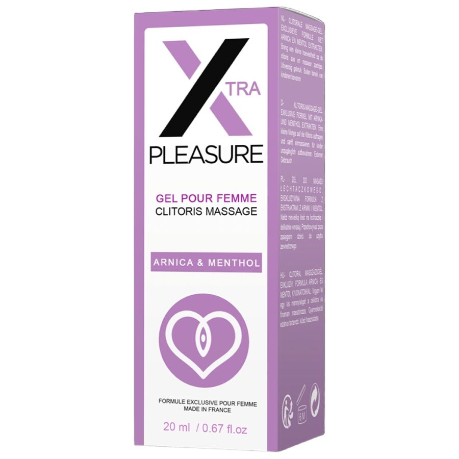 X PLEASURE GEL ZA MASAŽO KLITORISA 20 ML - slika 3