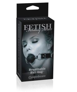 FETISH FANTASY LIMITED EDITION PREVEZA ZA USTA Z DIHAJOČO ŽOGICO