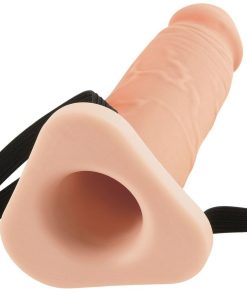 SILIKONSKI VOTLI PODALJŠEK ZA PENIS 20 CM