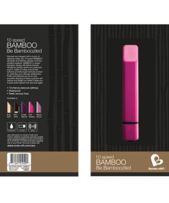 ROCKS-OFF BAMBOO VIBRATOR - ZLATI - slika 3