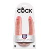 KING COCK VELIKI DVOJNI DILDO V OBLIKI U - MESNAT