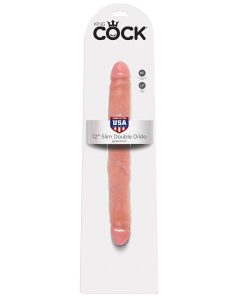 KING COCK TANEK DVOJNI DILDO