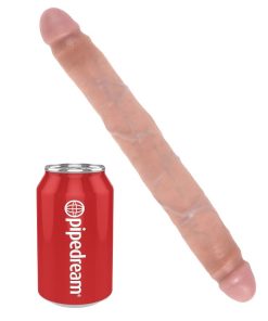 KING COCK TANEK DVOJNI DILDO - slika 3