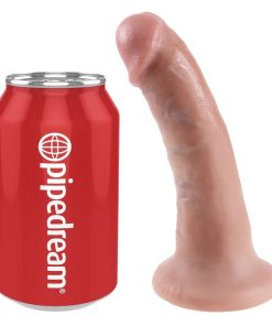 KING COCK DILDO 6" (15,2 CM) - MESNAT - slika 3