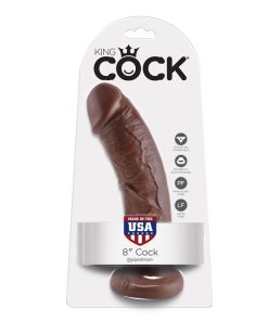 KING COCK DILDO 8" (20,3 CM) - RJAVI