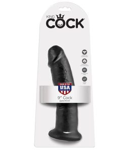 KING COCK DILDO 9" (22,9 CM) - ČRNI