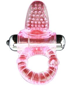SWEET VIBRACIJSKI PRSTAN ZA PENIS - ROZA
