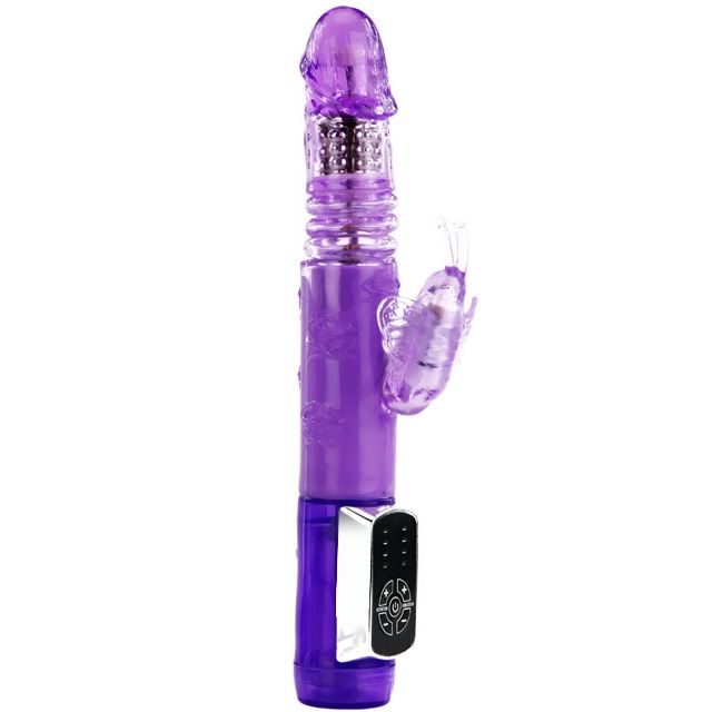 LY-BAILE U.S. PRINCE ZAJČJI VIBRATOR Z METULJČKOM - slika 3