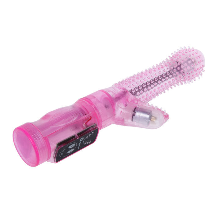 MINI INTIMATE LOVER ZAJČJI VIBRATOR - ROZA - slika 3