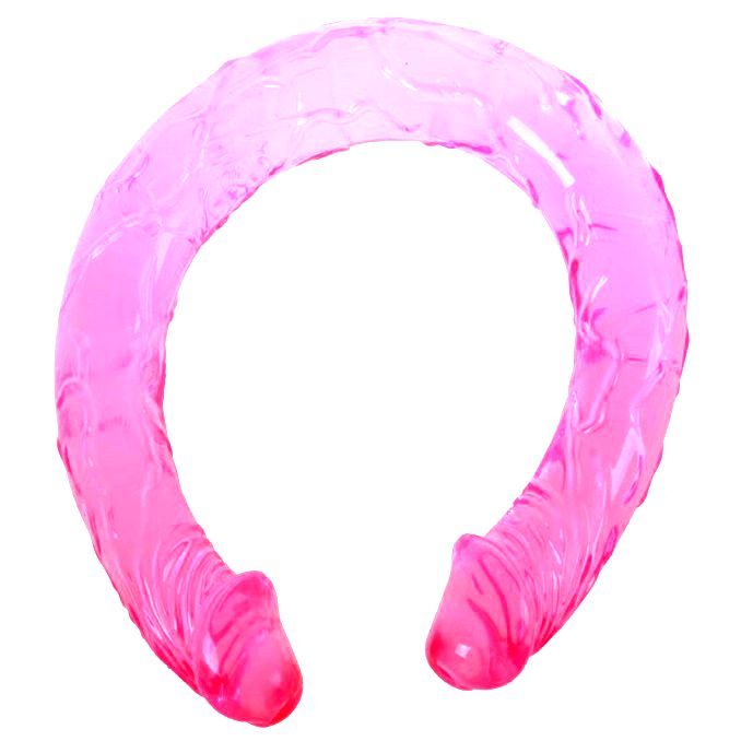 BAILE DVOJNI DILDO - ROZA - slika 3