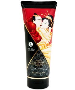 SHUNGA MASAŽNA KREMA POLJUBLJAJOČE JAGODNO VINO 200 ML