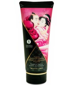 SHUNGA MASAŽNA KREMA POLJUBLJAJOČA MALININA ČUSTVA 200 ML