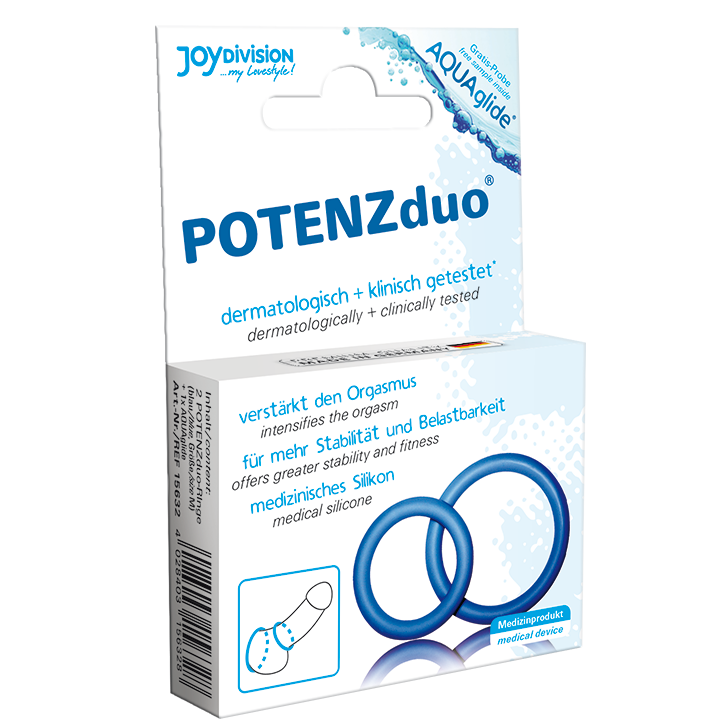 POTENZ DVOJNI PRSTAN ZA PENIS - MAJHEN - slika 2