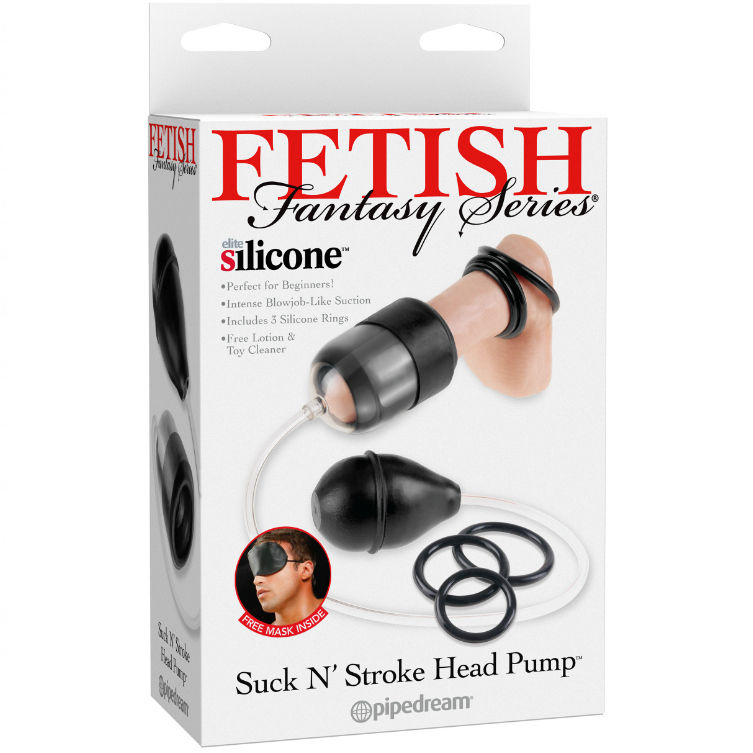 FETISH FANTASY SERIES SUCK N' STROKE - ČRPALKA ZA GLAVICO
