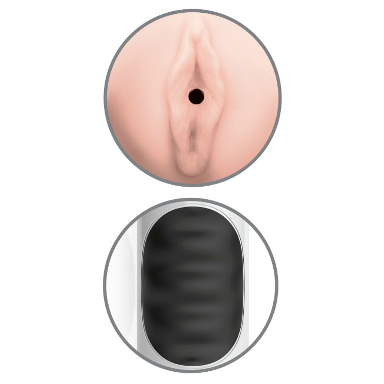 PIPEDREAM EXTREME TOYZ MEGA GRIP VIBRACIJSKI MASTURBATOR - VAGINA - slika 3