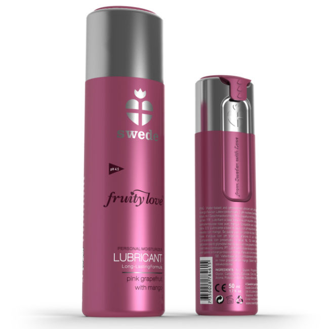 SWEDE SADNI LJUBEZENSKI LUBRIKANT ROZA GRENIVKA Z MANGOM 50 ML