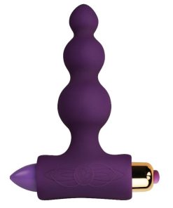 PETITE SENSATIONS BUBBLES ANALNI STIMULATOR ROCKS OFF - VIJOLIČEN