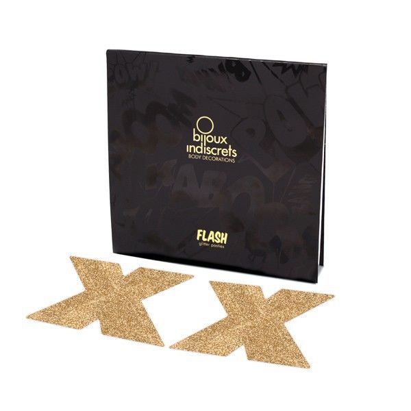 BIJOUX PEZONERAS FLASH CROSS GOLD - slika 2