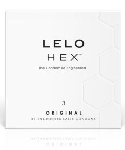 LELO HEX CONDOMS ORIGINAL 3 PACK