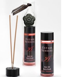 Alternative view of EXTASE SENSUEL VROČE OLJE EKSTRA SVEŽE JAGODE 100 ML