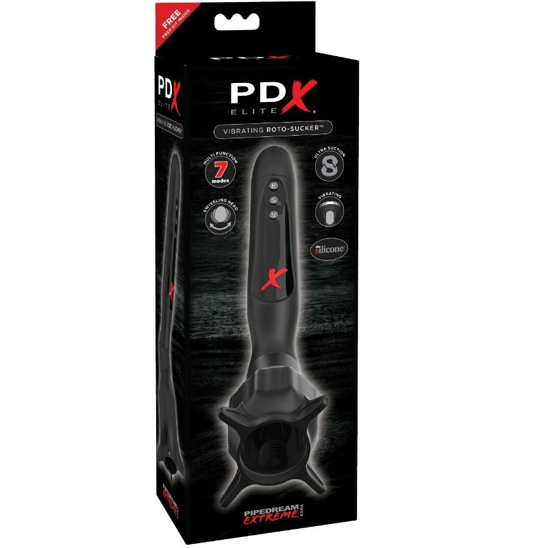 PDX ELITE VIBRACIJSKI MASTURBATOR ROTO SUCKER - slika 2