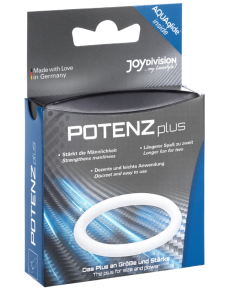 POTENZ PLUS OBROČEK ZA PENIS VELIKOST M - BELI - slika 3