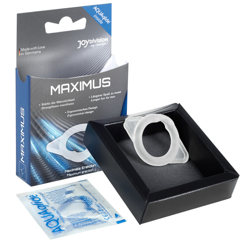 MAXIMUS OBROČ ZA PENIS ZA POTENCO VELIKSOT XS - BELI - slika 2