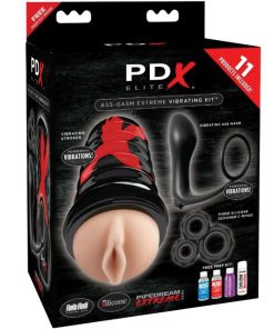 PDX ELITE ASS-GASM EXTREME VIBRACIJSKI KOMPLET - VAGINA - slika 3
