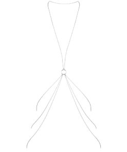 MAGNIFIQUE 8 BODY CHAIN VERIŽICA ZA TELO - SREBRNA - slika 2
