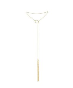 Alternative view of MAGNIFIQUE TICKLER PENDANT VERIŽICA Z MINI BIČEM - ZLATA