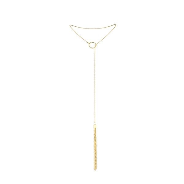 MAGNIFIQUE TICKLER PENDANT VERIŽICA Z MINI BIČEM - ZLATA - slika 2