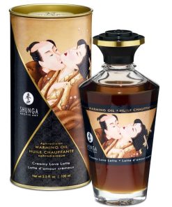 SHUNGA AFRODIZIAK OGREVALNO OLJE KREMNI LJUBEZENSKI LATTE 100 ML