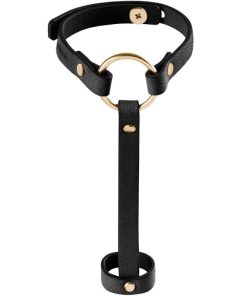 BIJOUX INDISCRETS MAZE HAND BRACELET HARNESS BLACK