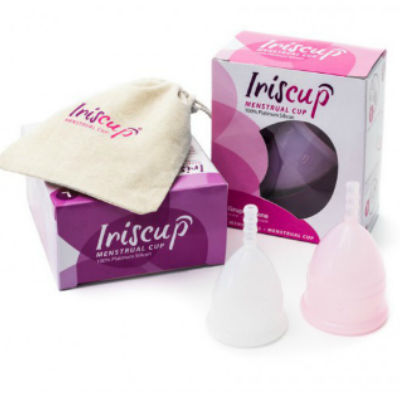IRISCUP MENSTRUALNE SKODELICE (S) - ROZA - slika 3