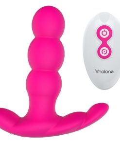 NALONE - PEARL ANALNI VIBRATOR NA DALJINSKO UPRAVLJANJE - ČRNI