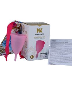 Alternative view of NINA CUP MENSTRUALNA SKODELICA VELIKOST L - ROZA