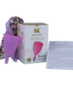 NINA CUP MENSTRUALNA SKODELICA VELIKOST L - VIJOLIČNA