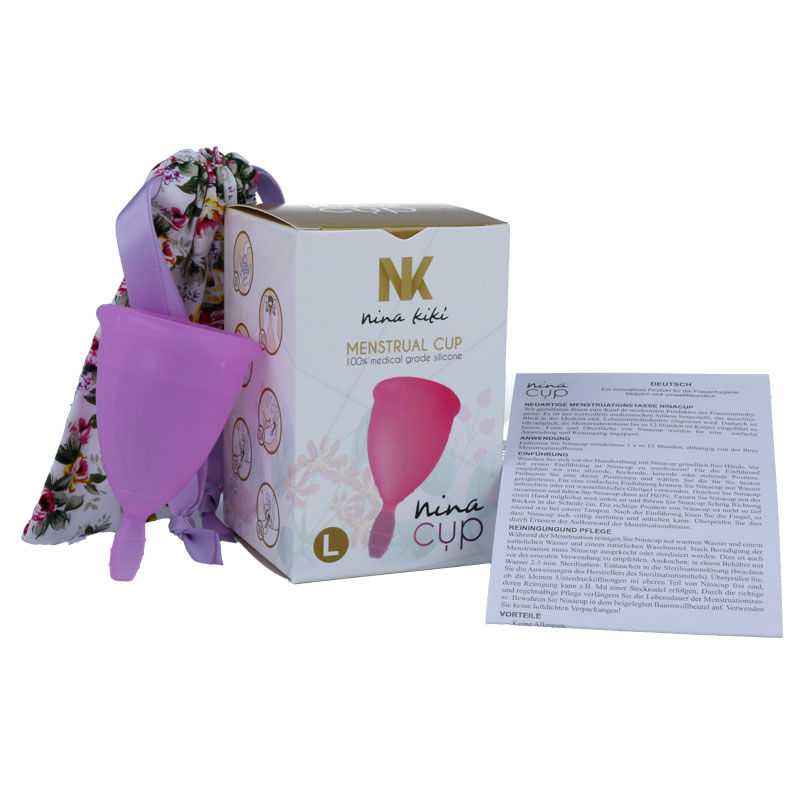 NINA CUP MENSTRUALNA SKODELICA VELIKOST L - VIJOLIČNA
