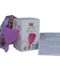 NINA CUP MENSTRUALNA SKODELICA VELIKOST S - VIJOLIČNA