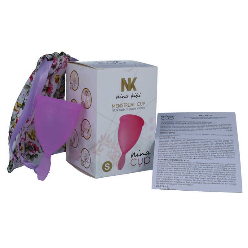 NINA CUP MENSTRUALNA SKODELICA VELIKOST S - VIJOLIČNA
