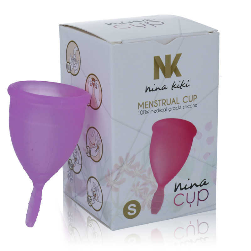 NINA CUP MENSTRUALNA SKODELICA VELIKOST S - VIJOLIČNA - slika 3