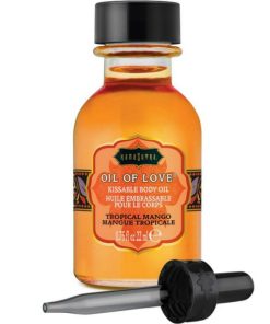 KAMASUTRA POLJUBLJIVO OLJE ZA LJUBEZENSKE PREDIGRE TROPSKI MANGO 22 ML