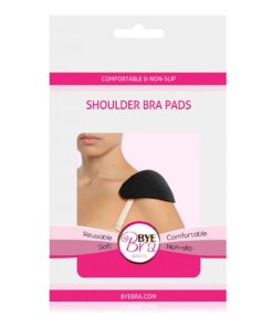 BYEBRA SHOULDER BRA PADS IN BLACK