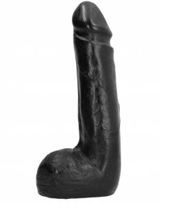 Alternative view of ALL BLACK DILDO SMOOTH 20 CM