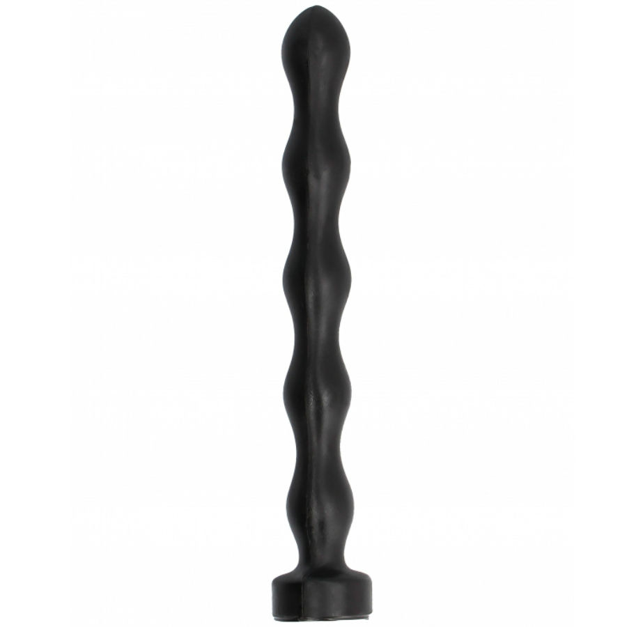 ALL BLACK ANALNI ČEP V OBLIKI KROGLIC 32 CM - slika 3