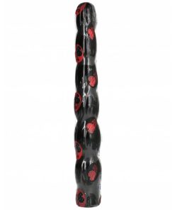 Alternative view of ALL BLACK ANALNI DILDO 32 CM