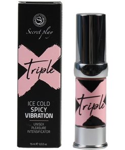 SECRETPLAY TRIPLE X UNISEX OJAČEVALEC UŽITKA